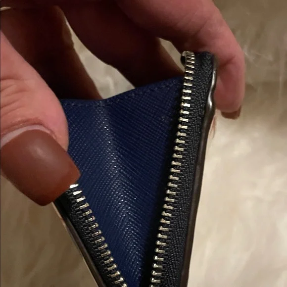 Vintage Coach Bleeker Multi-Colored Zip Slim Wallet/Wristlet - Picture 8 of 10